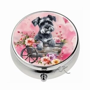Schnauzer Pill Box